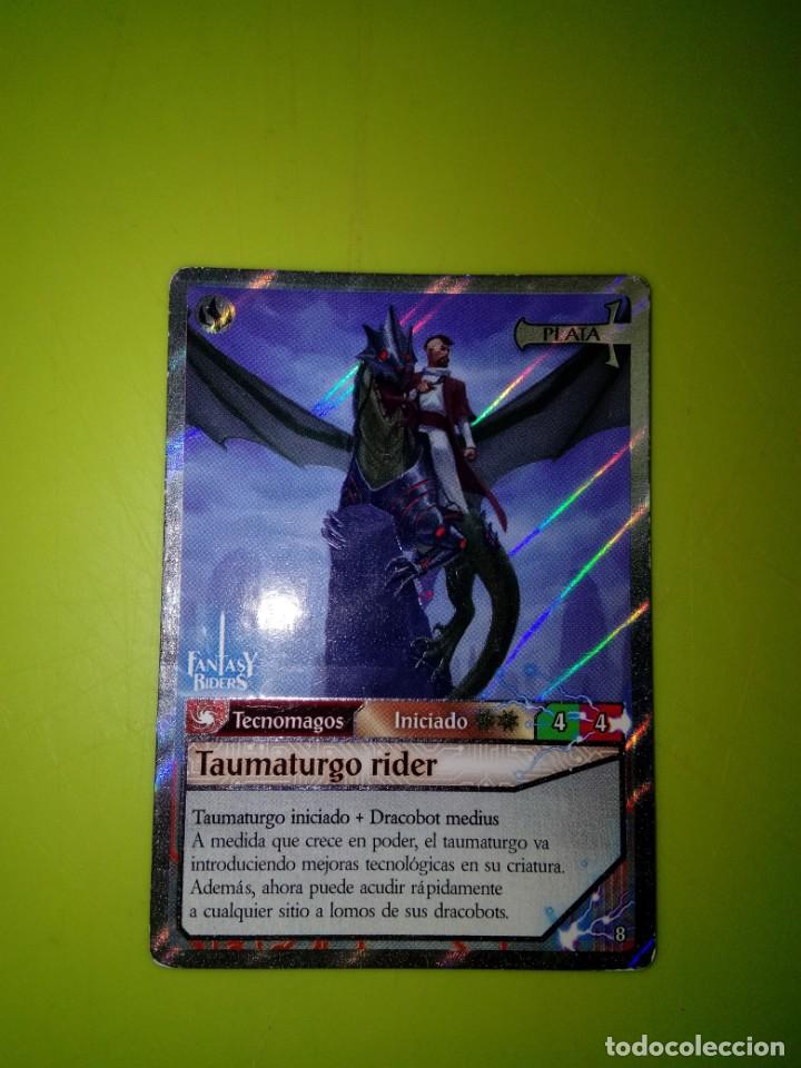 Coleccionismo cromos antiguos: FANTASY RIDERS. PLATA. N&ordm; 8. C6CR - Foto 1
