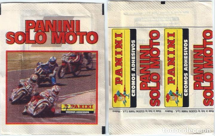 Coleccionismo Cromos antiguos: Sobre de Solo Moto - Panini (1990)