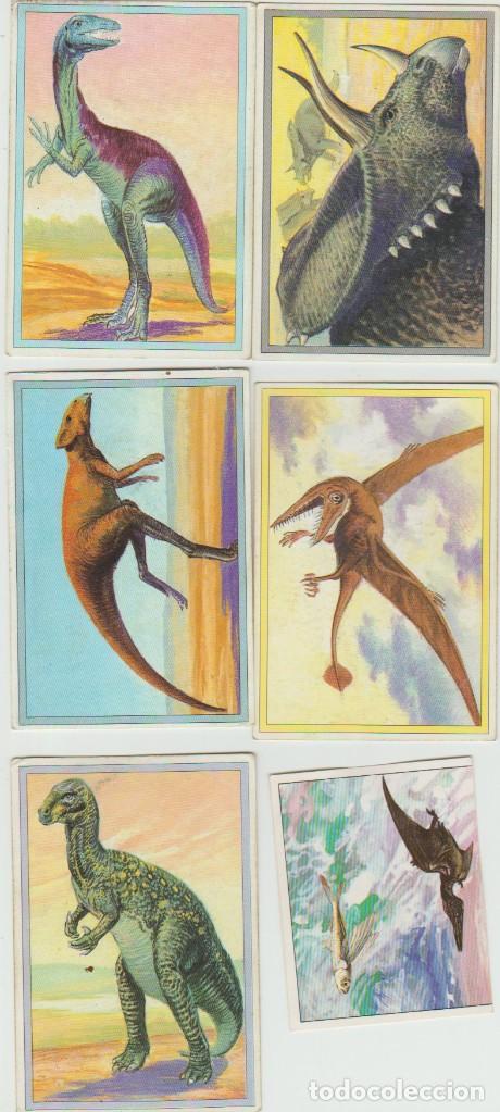 Coleccionismo cromos antiguos: CROMOS DINOSAURIOS - Foto 1