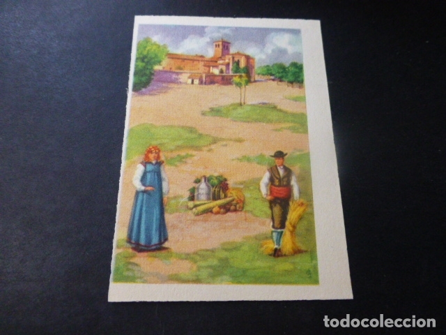 Coleccionismo Cromos antiguos: HUESCA VISTA Y TIPOS CROMO A&Ntilde;OS 30