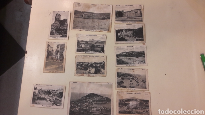 Coleccionismo cromos antiguos: 11 cromos Coru&ntilde;a y provincia - Foto 1