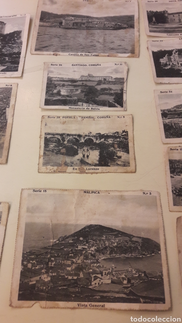 Coleccionismo cromos antiguos: 11 cromos Coru&ntilde;a y provincia - Foto 3