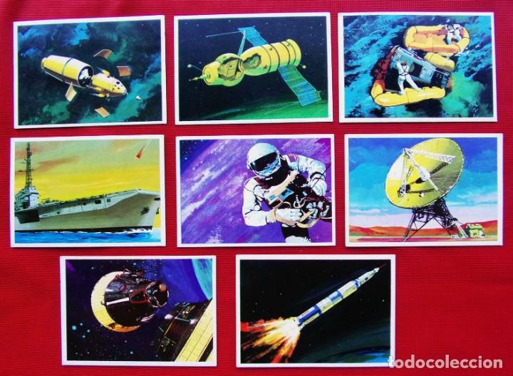 Coleccionismo cromos antiguos: 8 CROMOS DUNKIN. EL ESPACIO. SUPERCROMO. A&Ntilde;O: 1969. - Foto 1
