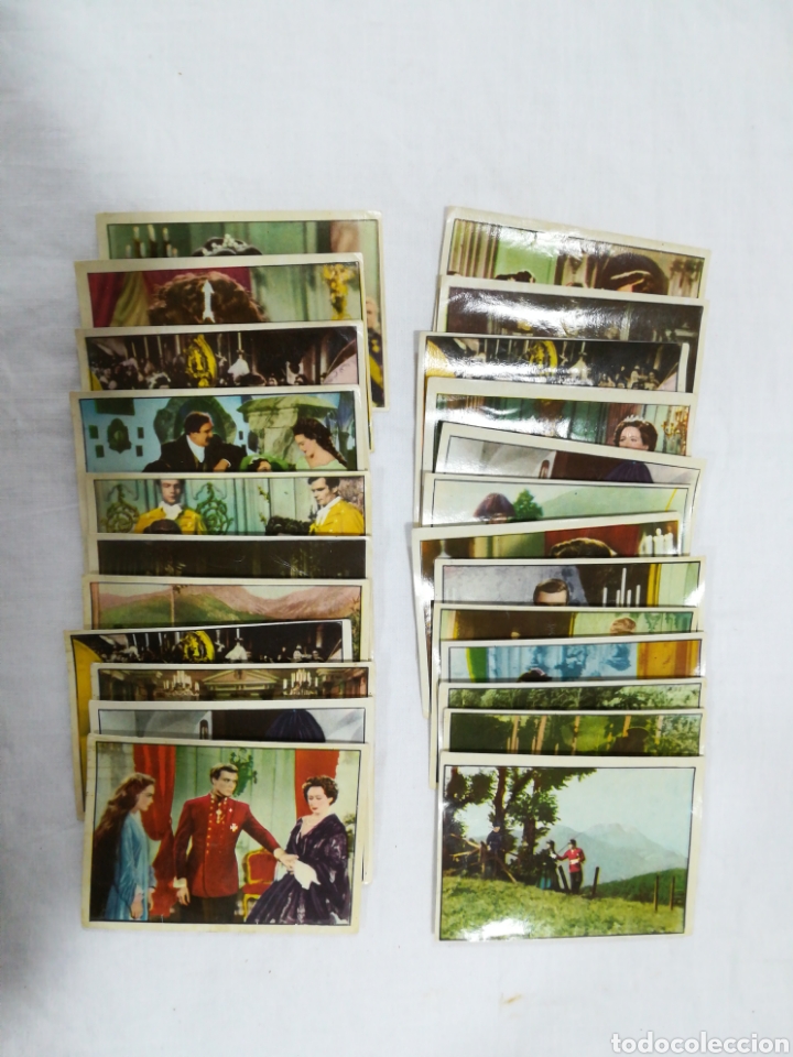 Coleccionismo cromos antiguos: LOTE 24 CROMOS SISSI - Foto 1