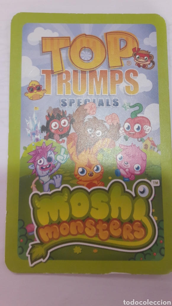 Coleccionismo cromos antiguos: Top Trumps Moshi monsters - Foto 1
