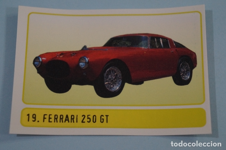 Coleccionismo cromos antiguos: CROMO DE COCHES FERRARI SIN PEGAR N&ordm; 19 A&Ntilde;O ???? DEL ALBUM GRANDES MAQUINAS DE IMPALA