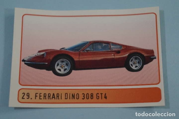Coleccionismo cromos antiguos: CROMO DE COCHES FERRARI SIN PEGAR N&ordm; 29 A&Ntilde;O ???? DEL ALBUM GRANDES MAQUINAS DE IMPALA