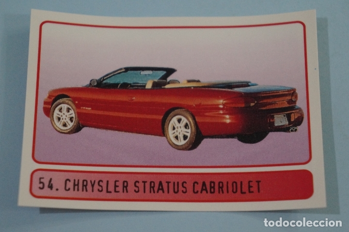Coleccionismo Cromos antiguos: CROMO DE COCHES CHRYSLER SIN PEGAR N&ordm; 54 A&Ntilde;O ???? DEL ALBUM GRANDES MAQUINAS DE IMPALA