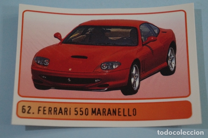 Coleccionismo cromos antiguos: CROMO DE COCHES FERRARI SIN PEGAR N&ordm; 62 A&Ntilde;O ???? DEL ALBUM GRANDES MAQUINAS DE IMPALA