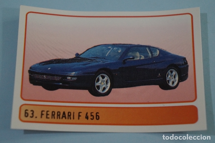 Coleccionismo cromos antiguos: CROMO DE COCHES FERRARI SIN PEGAR N&ordm; 63 A&Ntilde;O ???? DEL ALBUM GRANDES MAQUINAS DE IMPALA