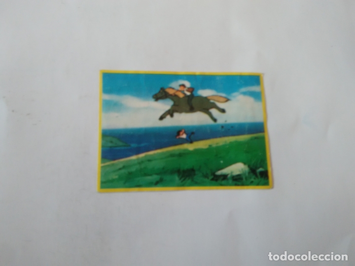 Coleccionismo Cromos antiguos: ANTIGUO CROMO N&ordm; 2 DANONE MARCO: DE LOS APENINOS A LOS ANDES (DESPEGADO)