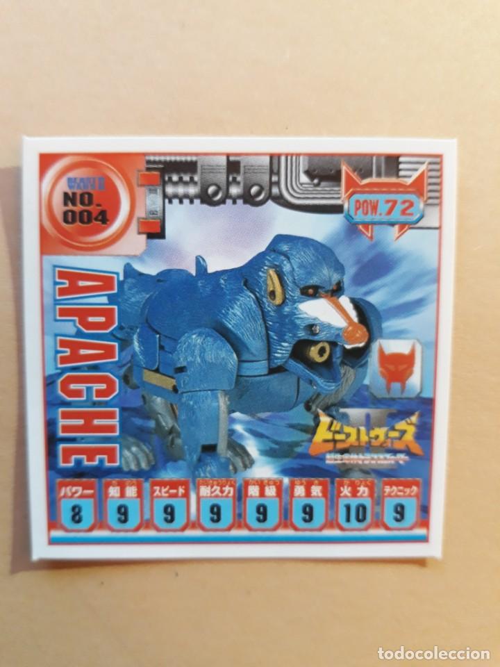 Coleccionismo cromos antiguos: transformers beast wars seal retsuden n 4 - Foto 1