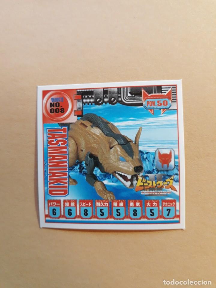 Coleccionismo cromos antiguos: transformers beast wars seal retsuden n 8 - Foto 1
