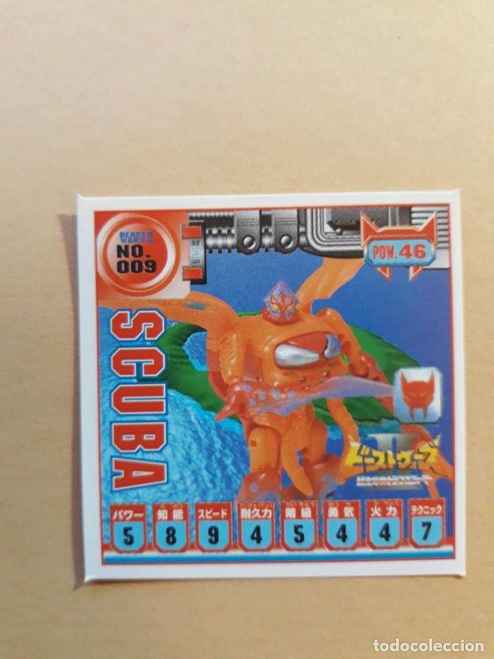 Coleccionismo cromos antiguos: transformers beast wars seal retsuden n 9 - Foto 1