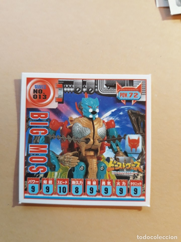 Coleccionismo cromos antiguos: transformers beast wars seal retsuden n 13 - Foto 1