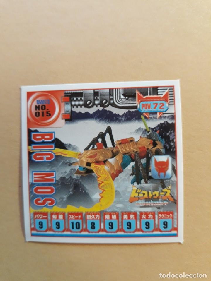 Coleccionismo cromos antiguos: transformers beast wars seal retsuden n 15 - Foto 1