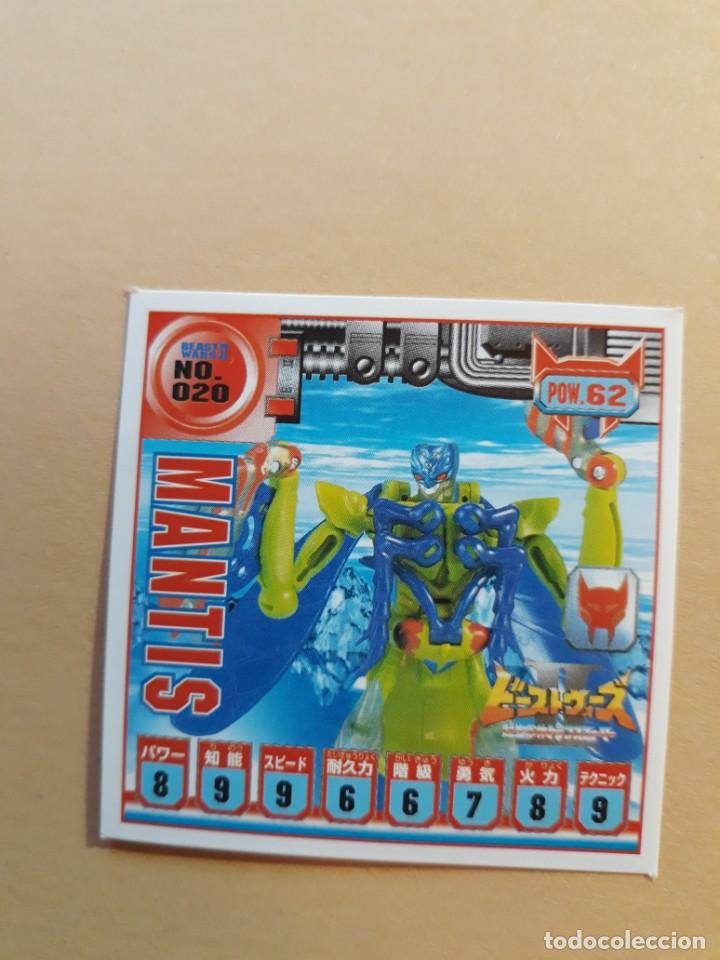 Coleccionismo cromos antiguos: transformers beast wars seal retsuden n 20 - Foto 1