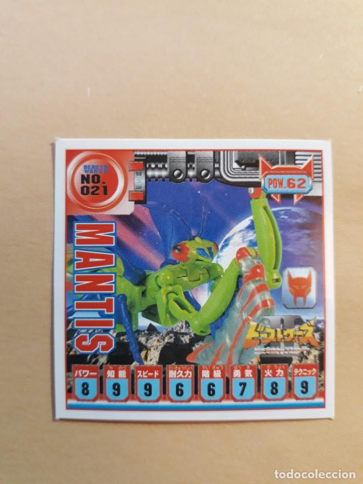 Coleccionismo cromos antiguos: transformers beast wars seal retsuden n 21 - Foto 1