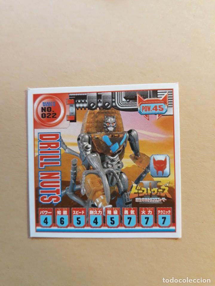 Coleccionismo cromos antiguos: transformers beast wars seal retsuden n 22 - Foto 1