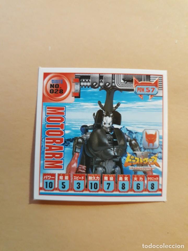 Coleccionismo cromos antiguos: transformers beast wars seal retsuden n 28 - Foto 1