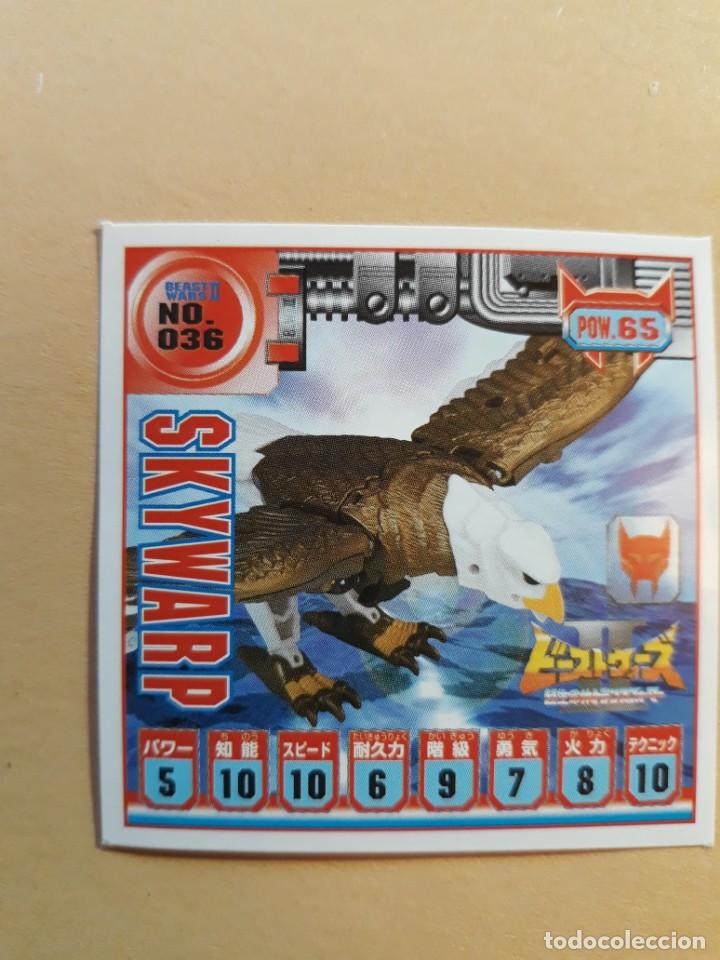 Coleccionismo cromos antiguos: transformers beast wars seal retsuden n 36 - Foto 1