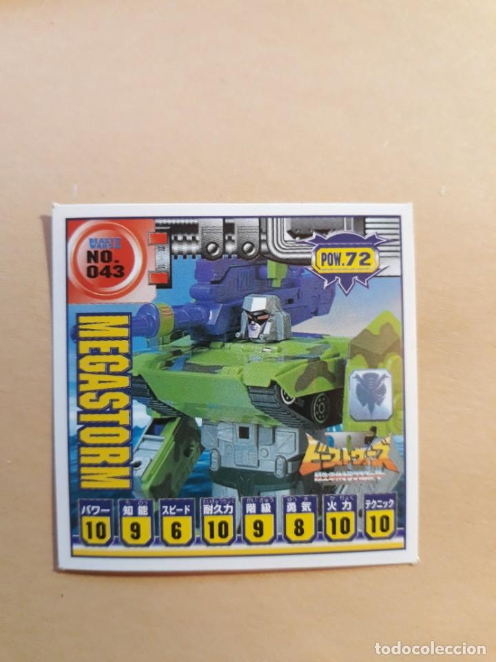 Coleccionismo cromos antiguos: transformers beast wars seal retsuden n 43 - Foto 1