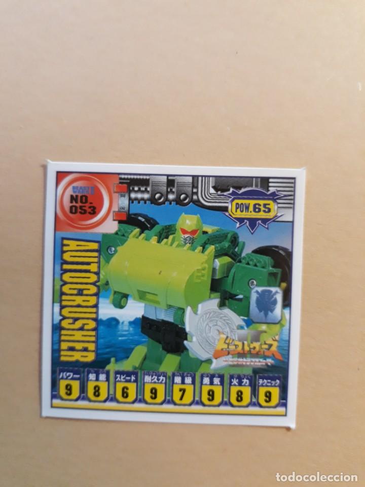 Coleccionismo cromos antiguos: transformers beast wars seal retsuden n 53 - Foto 1