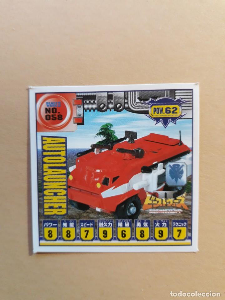 Coleccionismo cromos antiguos: transformers beast wars seal retsuden n 58 - Foto 1