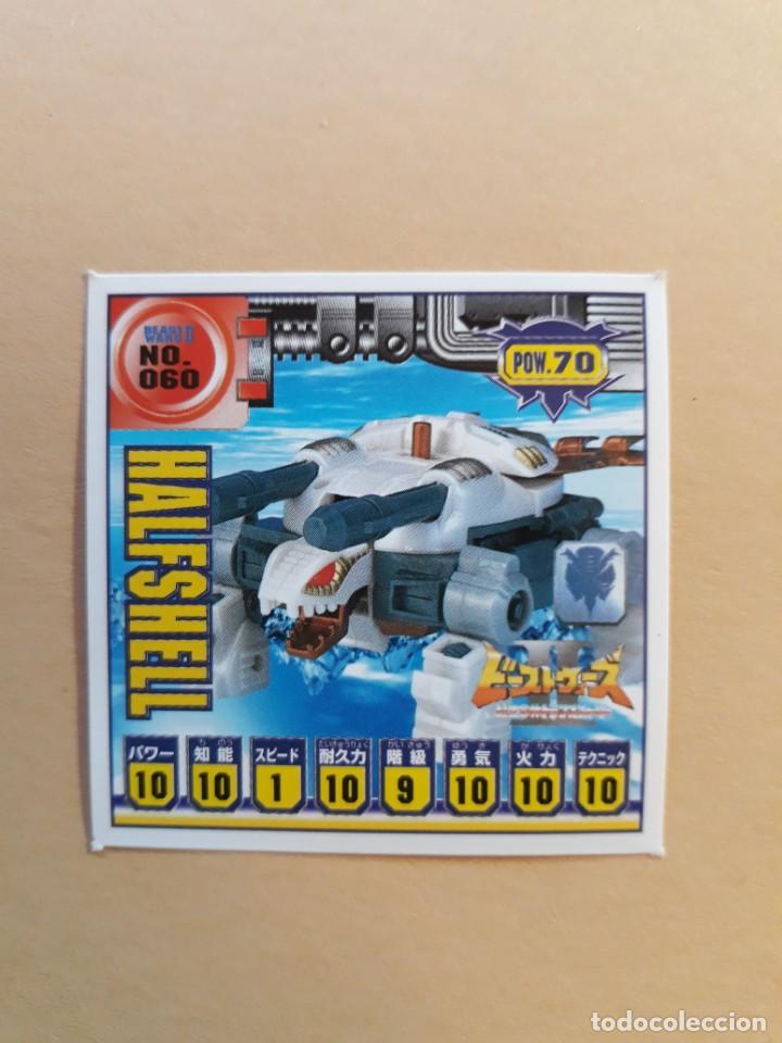 Coleccionismo cromos antiguos: transformers beast wars seal retsuden n 60 - Foto 1