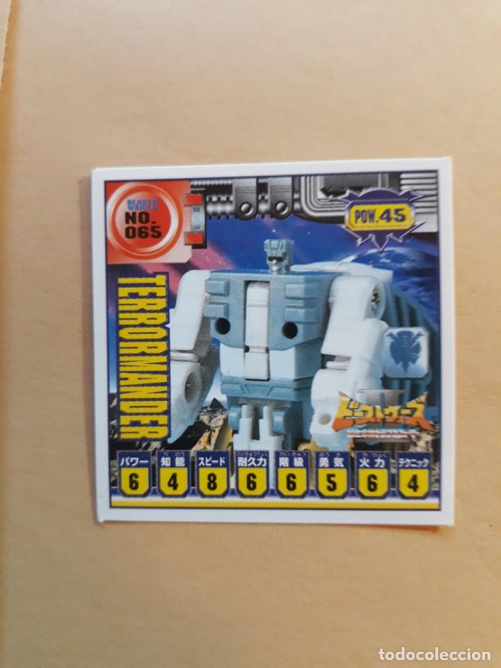 Coleccionismo cromos antiguos: transformers beast wars seal retsuden n 65 - Foto 1