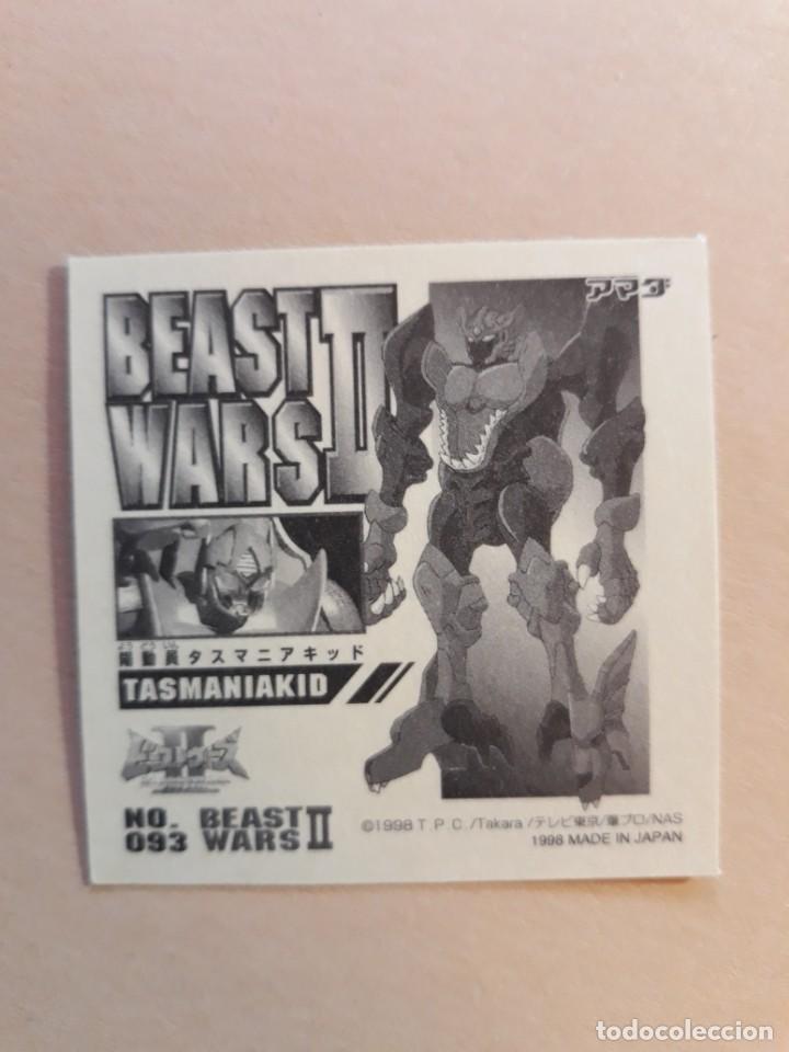 Coleccionismo cromos antiguos: transformers beast wars seal retsuden n 93 - Foto 2