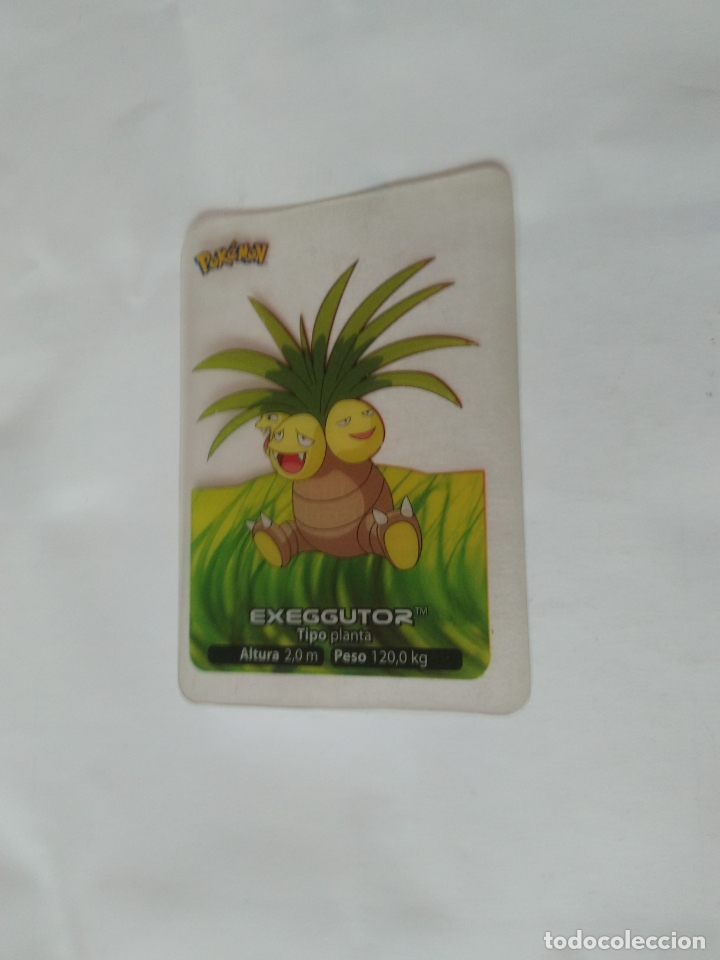 Coleccionismo cromos antiguos: N&ordm; 103 CROMO LAMINCARD POK&Eacute;MON LAMINCARDS EDIBAS: EXEGGUTOR - Foto 1