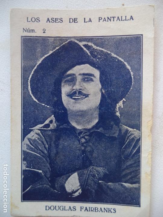 Coleccionismo cromos antiguos: DOUGLAS FAIRBANKS LOS ASES DE LA PANTALLA - Foto 1