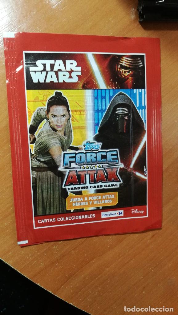 Coleccionismo cromos antiguos: SOBRE CROMOS STAR WARS CARREFOUR SIN ABRIR - Foto 1
