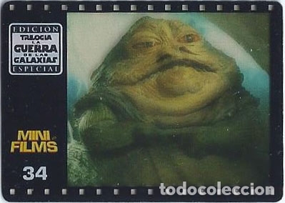 Coleccionismo cromos antiguos: Mini Film n&ordm; 34 - Trilog&iacute;a La guerra de las galaxias - Star Wars Trilogy - Matutano