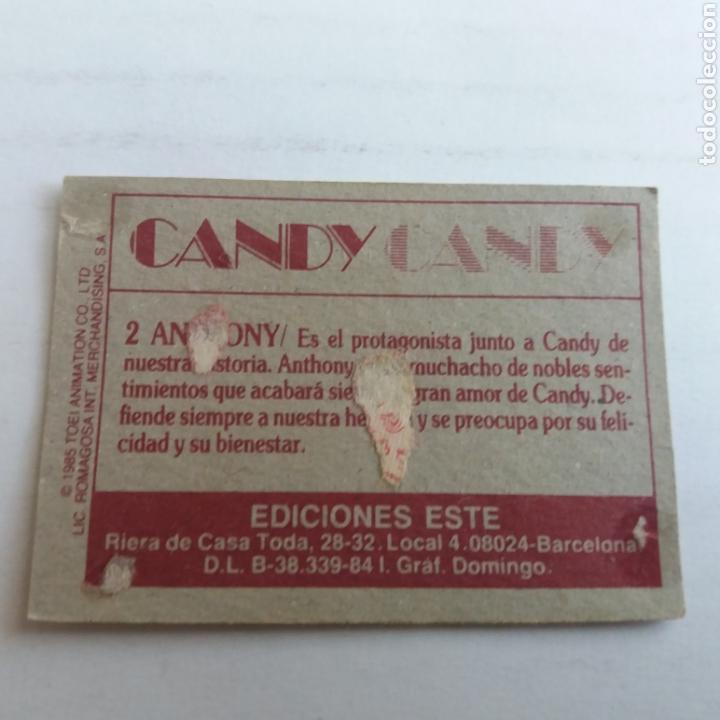 Coleccionismo cromos antiguos: Cromo CANDY CANDY - Ediciones Este a&ntilde;o 1985 - n&uacute;m 2 - Foto 2
