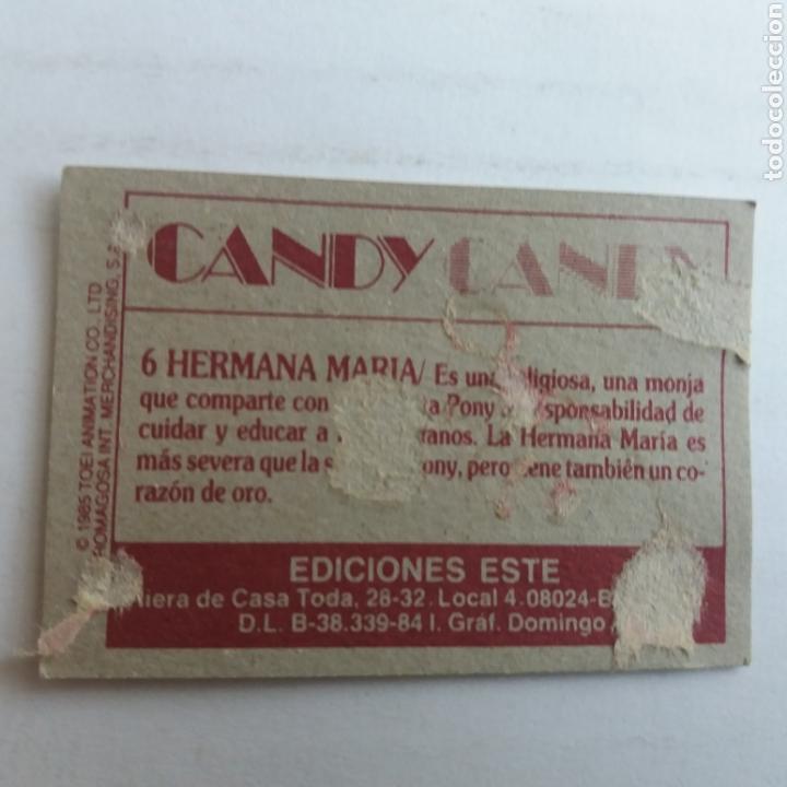 Coleccionismo cromos antiguos: Cromo CANDY CANDY - Ediciones Este a&ntilde;o 1985 - n&uacute;m 6 - Foto 2