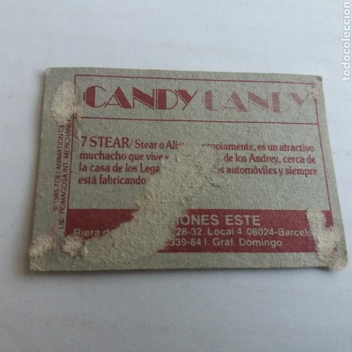 Coleccionismo cromos antiguos: Cromo CANDY CANDY - Ediciones Este a&ntilde;o 1985 - n&uacute;m 7 - Foto 2