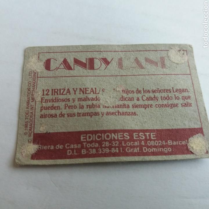 Coleccionismo cromos antiguos: Cromo CANDY CANDY - Ediciones Este a&ntilde;o 1985 - n&uacute;m 12 - Foto 2
