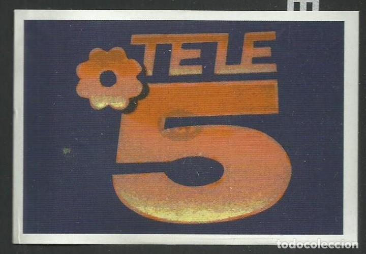 Collezionismo Figurine antiche: CROMO STICKER N&ordm; 191 TELE 5. ALBUM MEGA MARCAS (MEGAMARCAS) MARKETING DIRECTO. NUNCA PEGADO