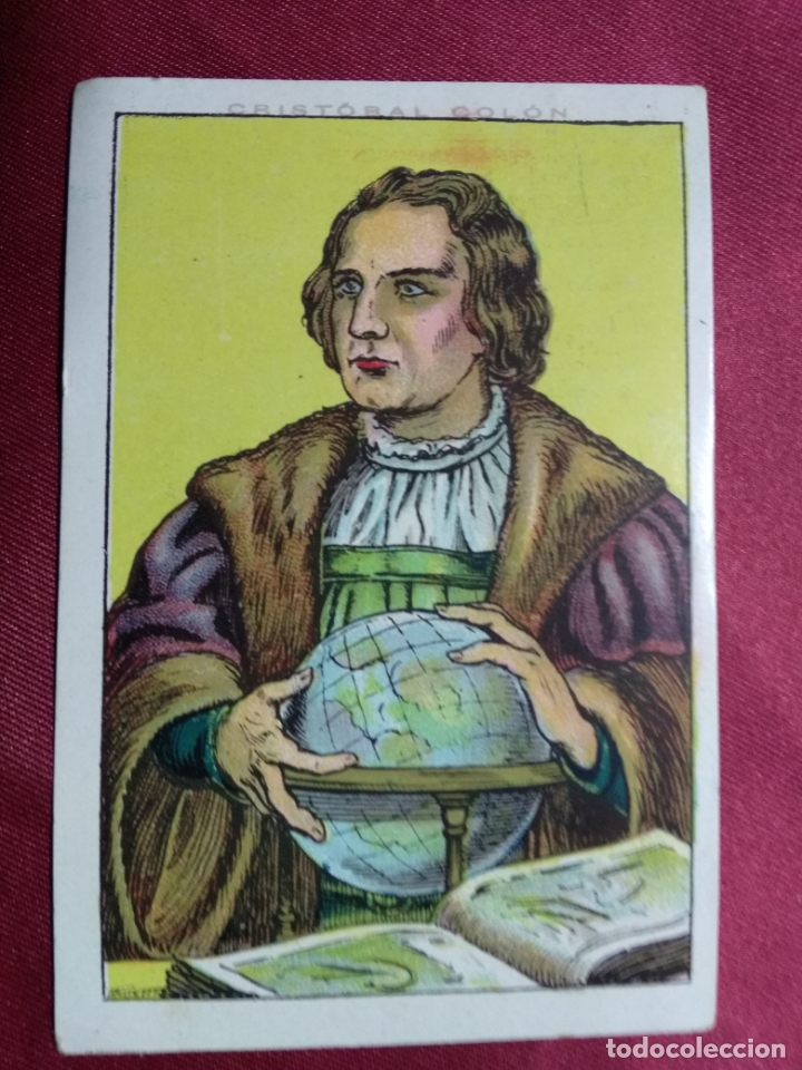 Coleccionismo cromos antiguos: CRISTOBAL COLON. CROMO N&ordm; 2. CHOCOLATE JUNCOSA - Foto 1