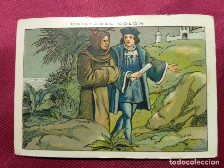 Coleccionismo cromos antiguos: CRISTOBAL COLON. CROMO N&ordm; 29. CHOCOLATE JUNCOSA - Foto 1