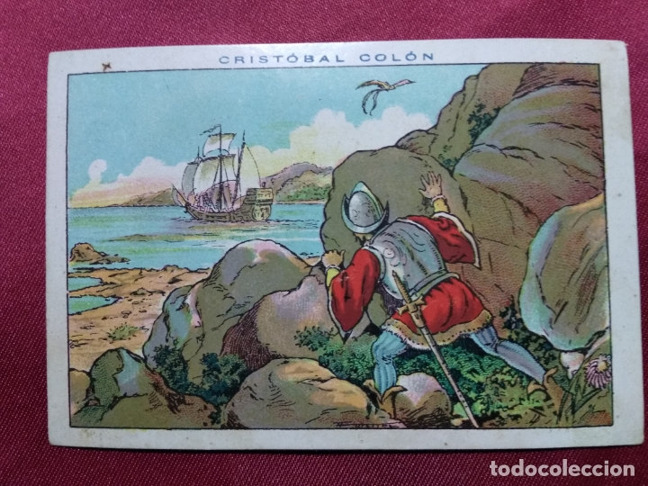Coleccionismo cromos antiguos: CRISTOBAL COLON. CROMO N&ordm; 52. CHOCOLATE JUNCOSA - Foto 1