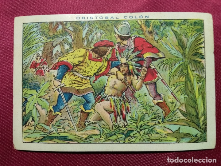 Coleccionismo cromos antiguos: CRISTOBAL COLON. CROMO N&ordm; 65. CHOCOLATE JUNCOSA. - Foto 1