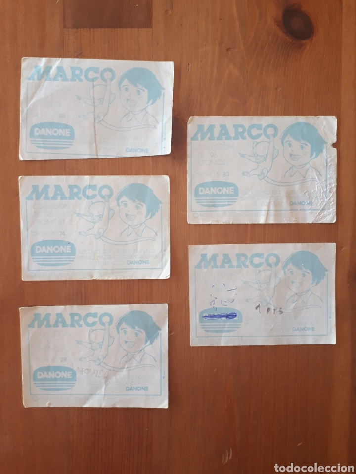 Coleccionismo cromos antiguos: Cromo Marco Danone - Foto 2