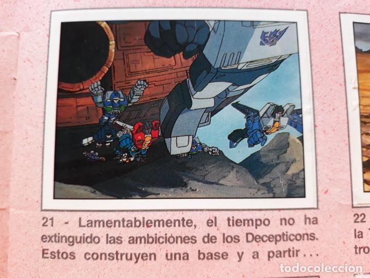 Coleccionismo cromos antiguos: transformers 1986 panini cromo recuperado 21 - Foto 1