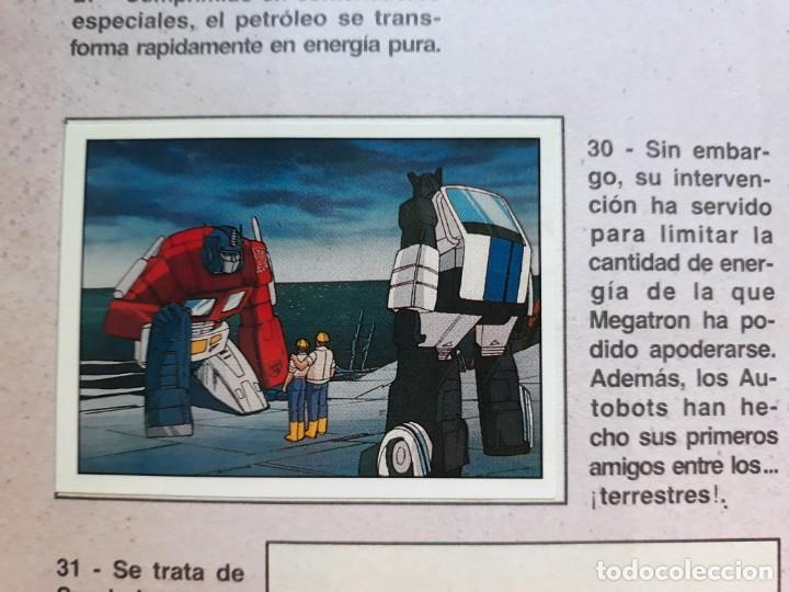 Coleccionismo cromos antiguos: transformers 1986 panini cromo recuperado 30 - Foto 1
