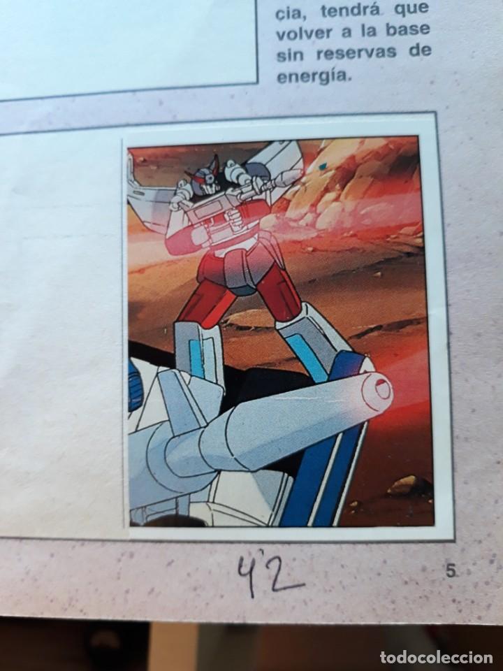 Coleccionismo cromos antiguos: transformers 1986 panini cromo recuperado 42 - Foto 1