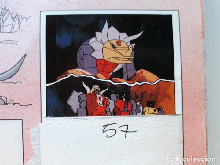 Coleccionismo cromos antiguos: transformers 1986 panini cromo recuperado 57 - Foto 1