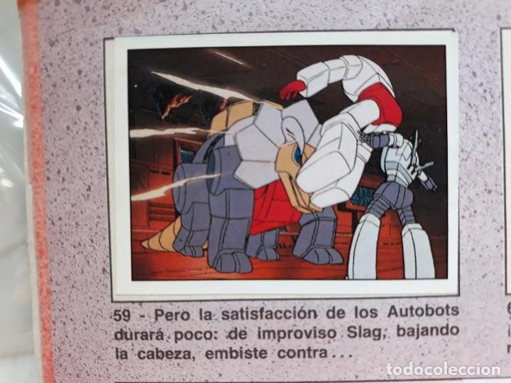 Coleccionismo cromos antiguos: transformers 1986 panini cromo recuperado 59 - Foto 1